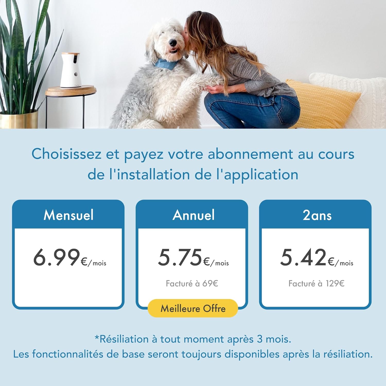 Furbo la Caméra pour animaux interactif et connecté