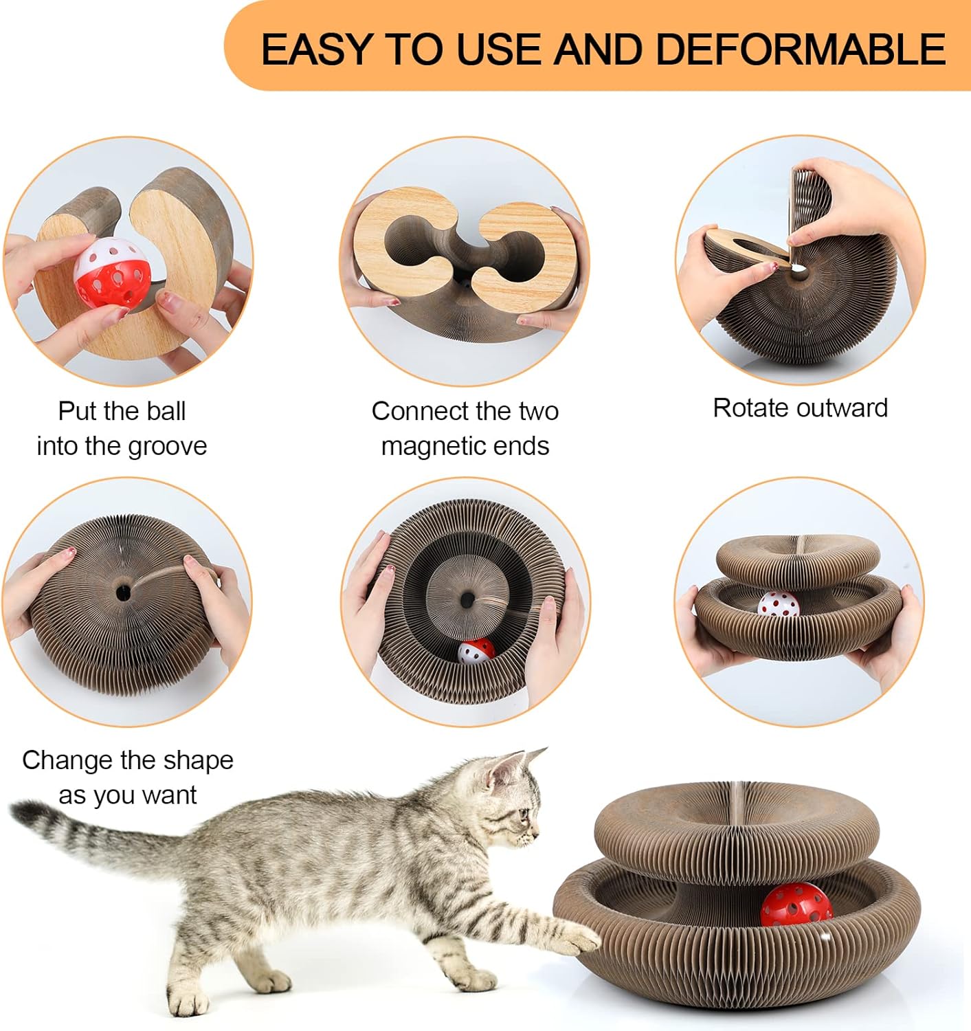 Kitty Kurlz - Jouet interactif pour Chat